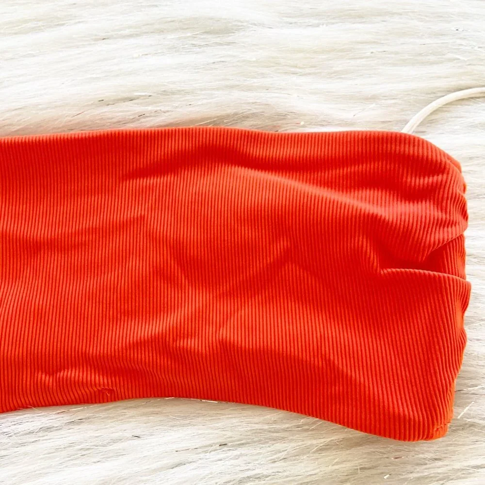 NEW Tori Praver Sheer Mesh Back Royale Bikini Top - Picture 6 of 9